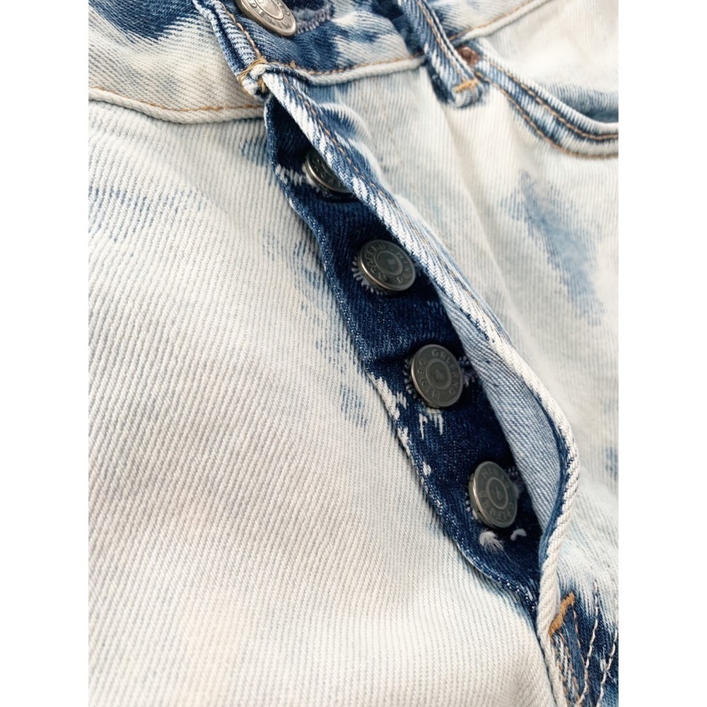 NEW GRLFRND Karolina Sunbleach High Rise Straight Rigid Denim Jeans - Picture 10 of 11